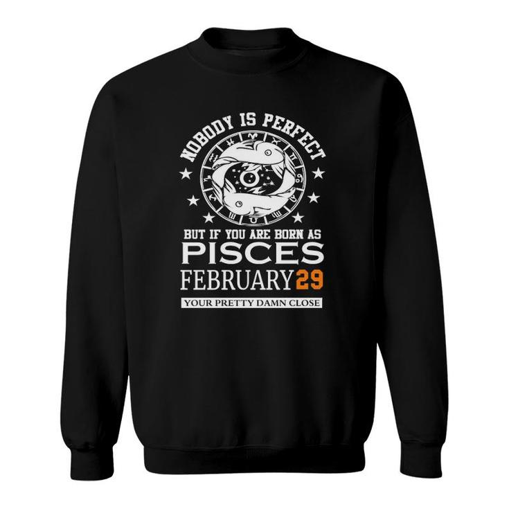 Pisces Zodiac For February 29 Leap Year Day Birthday Long Sleeve T