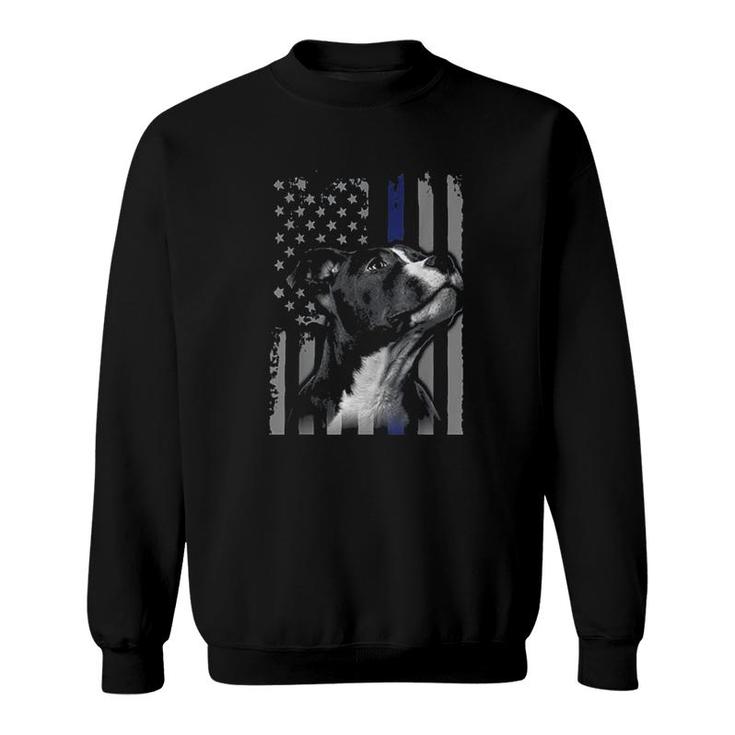 Pitbull American Thin Blue Sweatshirt