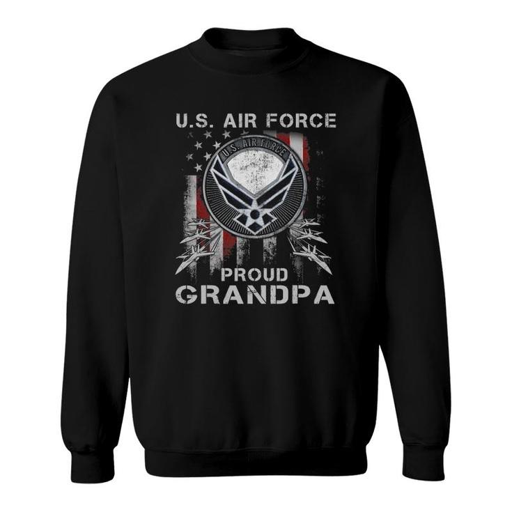 Pride Us Army  I'm A Proud Air Force Grandpa Sweatshirt