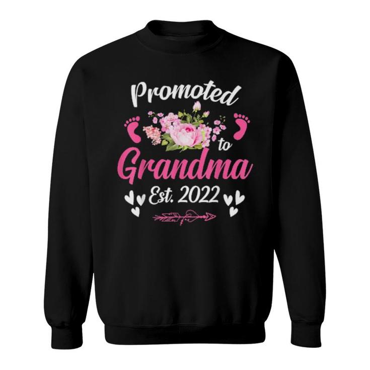 Promoted To Grandma 2022 Mother's Day Pregnancy 2022  Sweatshirt