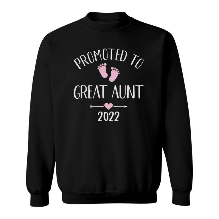 Promoted To Great Aunt 2022 Ver2 Sweatshirt