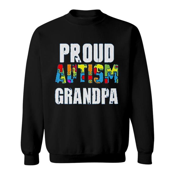 Proud Autism Dad Gift Sweatshirt