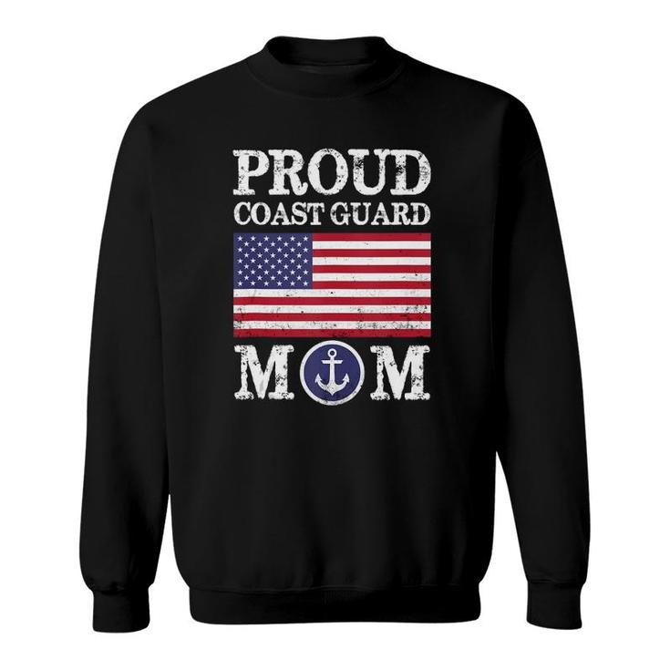 Proud Coast Guard Mom Mother's Day  Sweatshirt