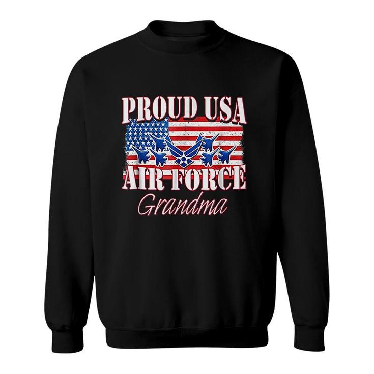 Proud Usa Air Force Grandma Sweatshirt