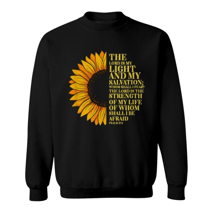 Pslam 271 Bibelvers Design  Sweatshirt