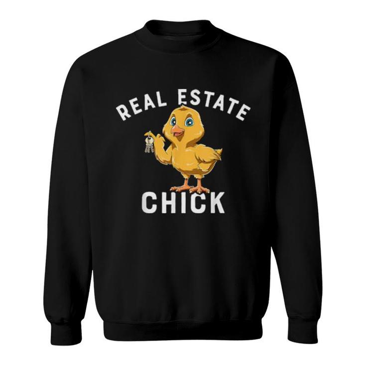 Real Estate Chick Real Estate Agents Realtors Real Estate  Sweatshirt