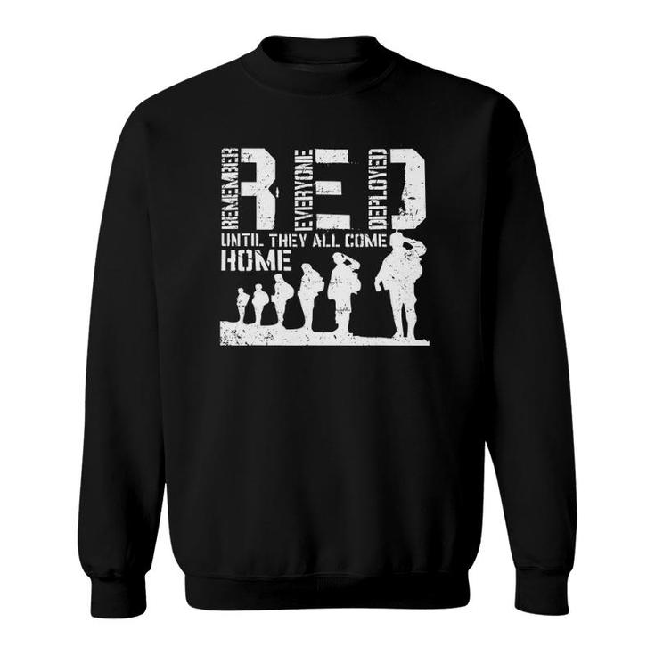 Red Friday Military S I Wear Red On Fridays Mom Women Sweatshirt