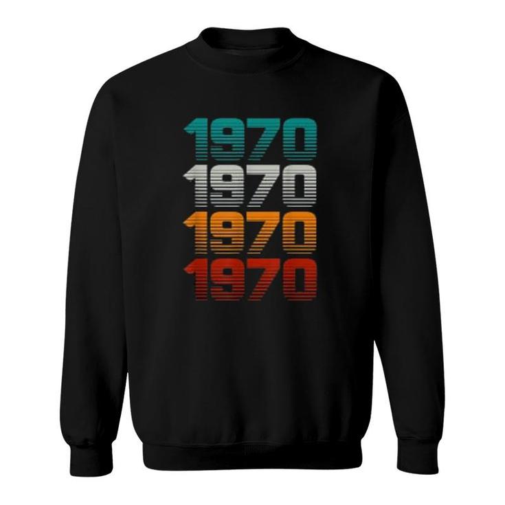 Retro Design 70s 1970 Sweatshirt