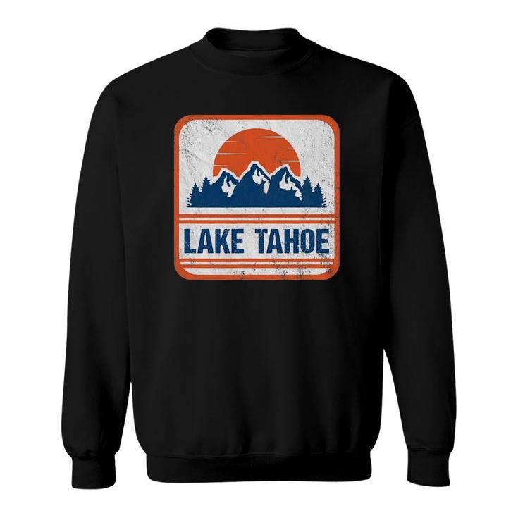 Retro Vintage Lake Tahoe Gift Sweatshirt