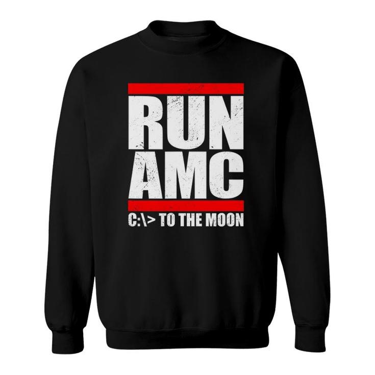 Run Amc To The Moon Sweatshirt