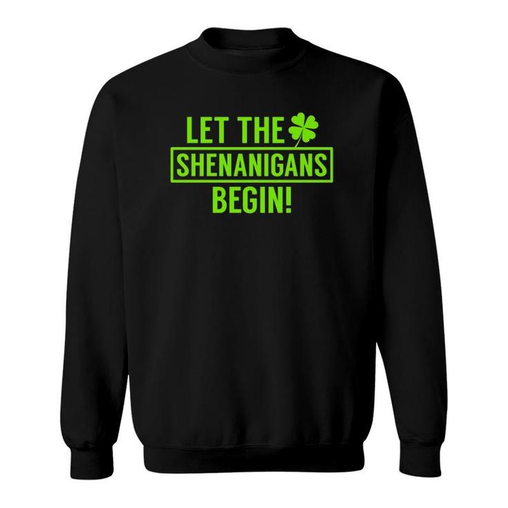 Saint Patricks Shenanigans St Patrick's Day Sweatshirt