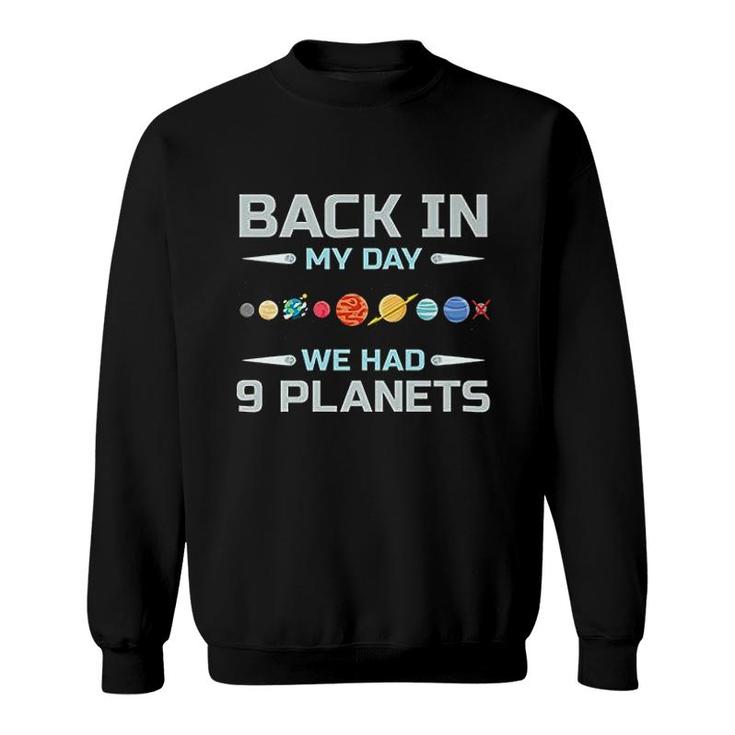 Solar System Astronaut Planets Spaceman Space Dwarf Premium  Sweatshirt