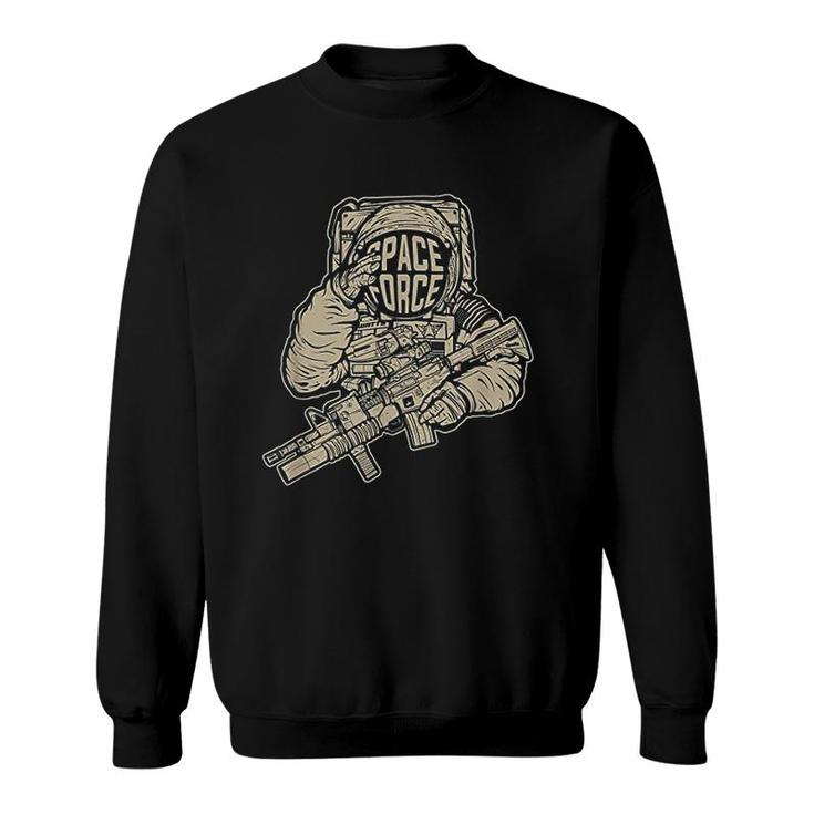 Space Force Combat Astronaut Sweatshirt