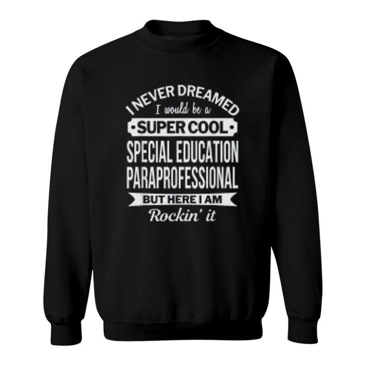 Special Education Paraprofessional Funny Gifts Sweatshirt