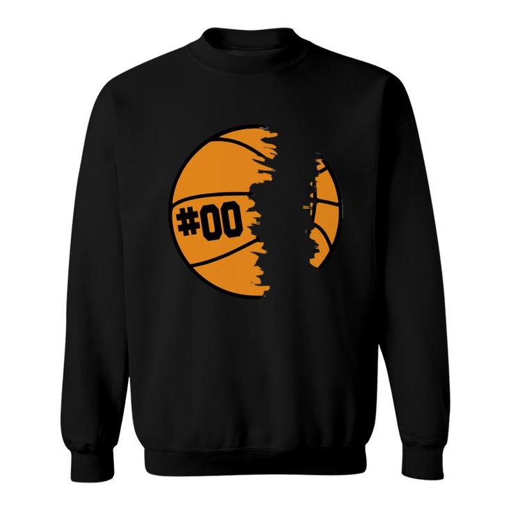 Sport Basketball Mom With Number Mothers Day Sweatshirt
