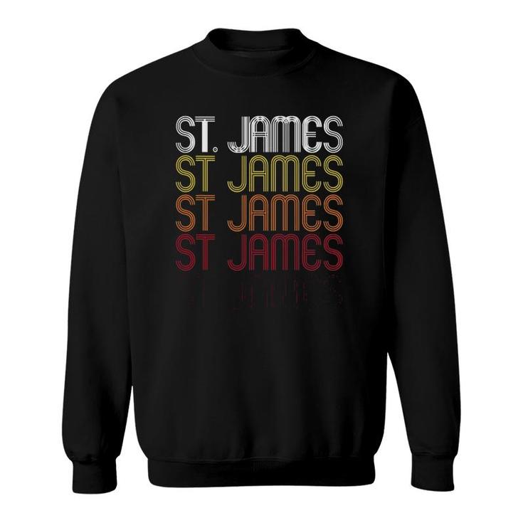 St James Mo Vintage Style Missouri Sweatshirt