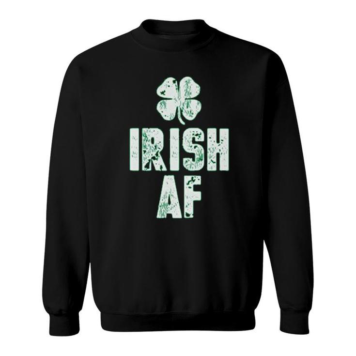 St Patrick Irish Af Lucky Leaf Sweatshirt