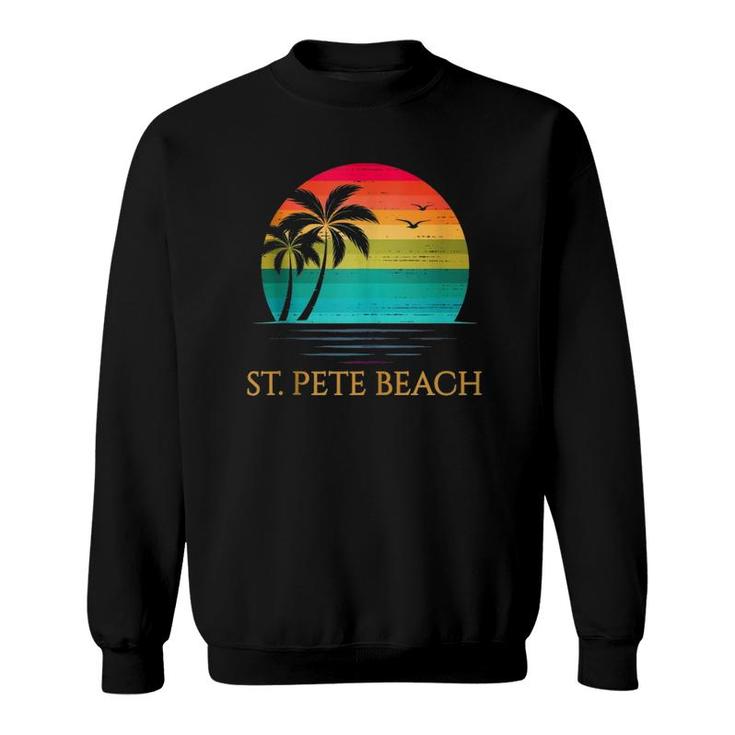 St Pete Beach Florida Vacation Family Women Men Kids Group Tank Top Sweatshirt