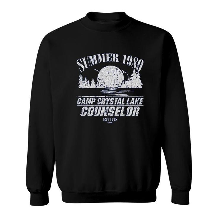 Summer 1980 Camp Crystal Lake Counselor Sweatshirt