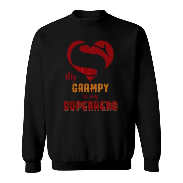 Super Grampy Superhero Grampy Gift Mother Father Day Sweatshirt