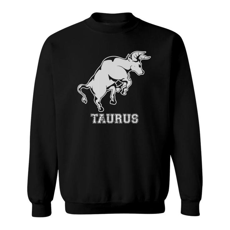 Taurus Zodiac Design Gift Sweatshirt