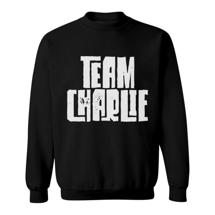 Team Charlie Son Dad Husband Grandson Sports Family Group Sweatshirt