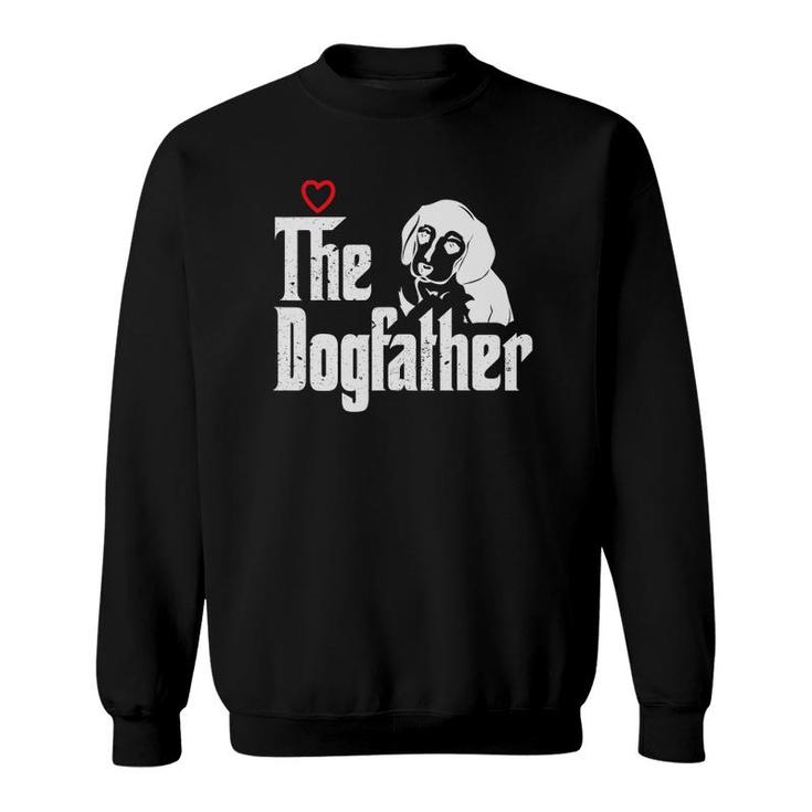 The Dogfather Beagle Dog Dad Father's Day Gift Sweatshirt