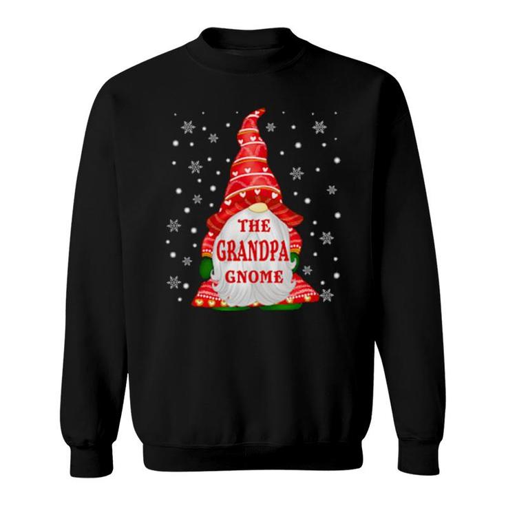The Grandpa Gnome Christmas Matching Family Xmas Holiday  Sweatshirt