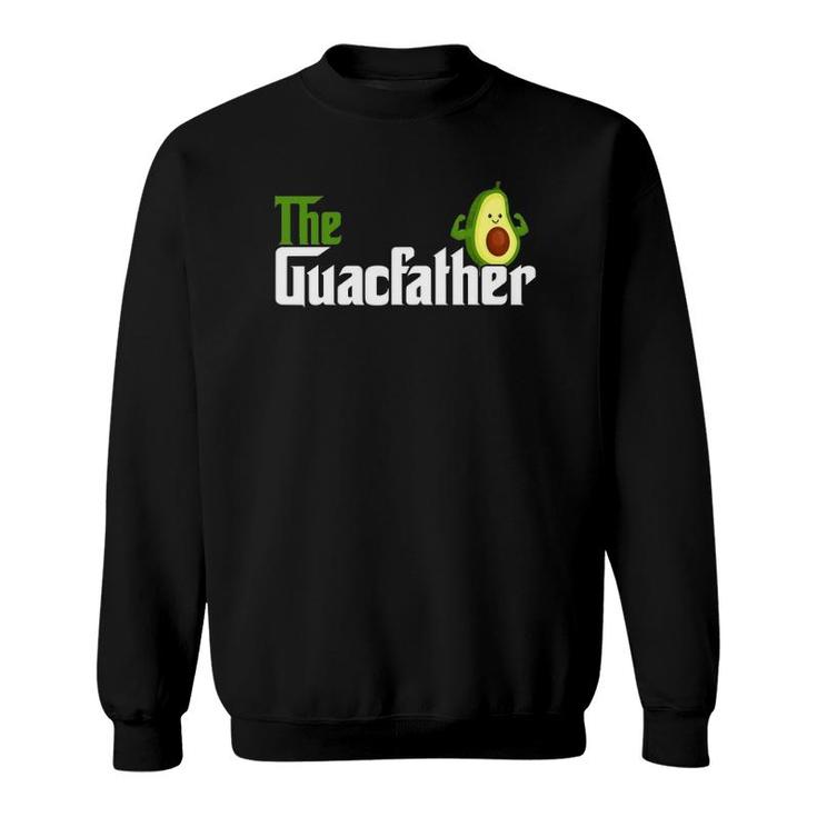 The Guacfather Happy Father's Day Avocado Lover Vegan Sweatshirt