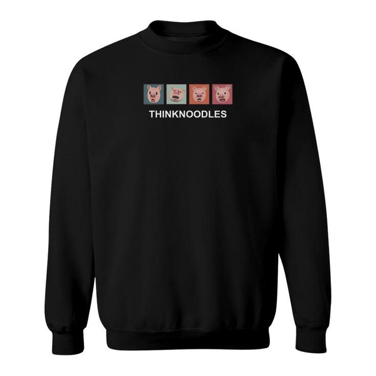 Thinknoodles  Pig Sweatshirt