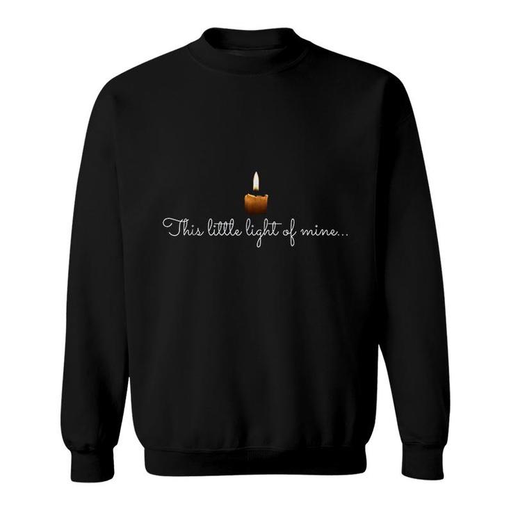 This Little Light Candle Christian Faith Sweatshirt