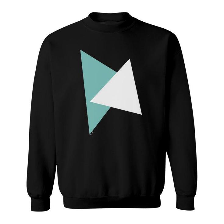 Triangle Pattern Abstract Geometry Shapes Hipster Sweatshirt