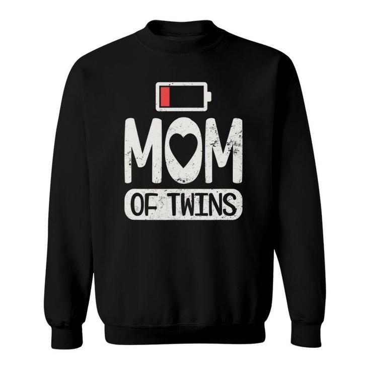Twin Mama Design Mom Of Twins Gift Sweatshirt