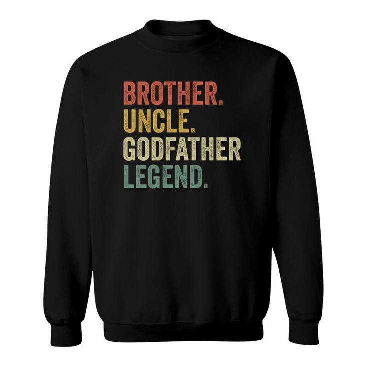 Uncle Godfather Gifts From Godchild Nephew Niece Vintage Sweatshirt