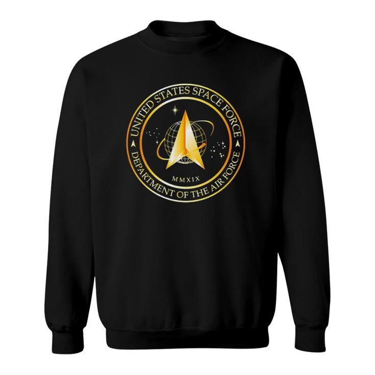 United States Space Force Pocket Golden Emblem Sweatshirt
