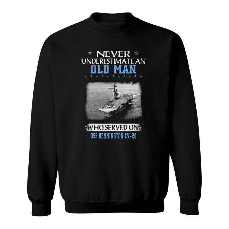 Uss Bennington Cv-20 Veterans Day Father's Day Gift Sweatshirt