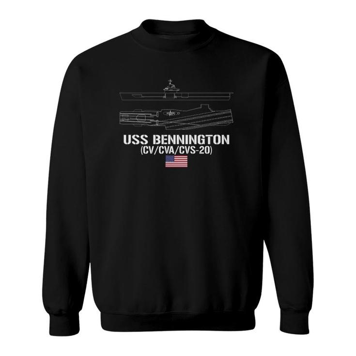 Uss Bennington Cvcvacvs-20 United States Navy Sweatshirt