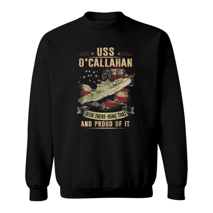 Uss O'callahan Ff-1051 Us Navy Sweatshirt