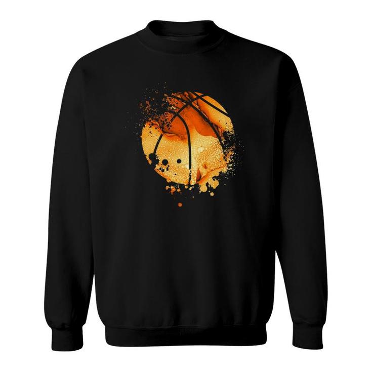 Vintage Basketball Graphic Design Basketball Sweatshirt