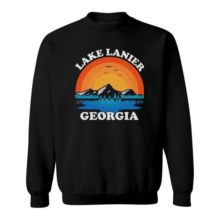 Vintage Family Vacation Retro Georgia Lake Lanier Sweatshirt