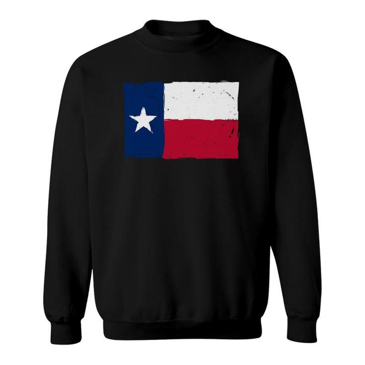 Vintage Texas Flag Taxan Usa Cowboy American State  Sweatshirt