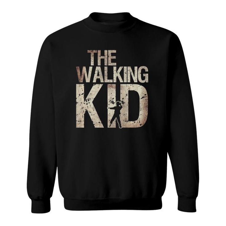 Walking Kid  Zombie Child Lad Boy Or Daughter Tee Sweatshirt