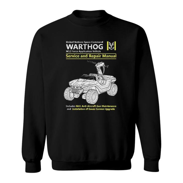 Warthog Service And Repair Manual Sweatshirt