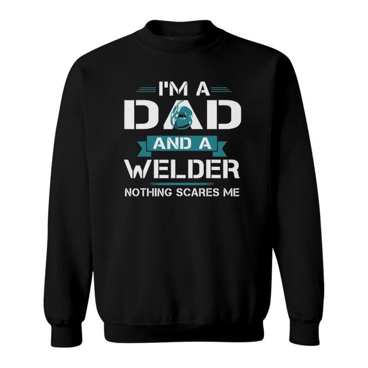 Welder American Flag - Usa Patriotic Welder Dad Father's Day Sweatshirt