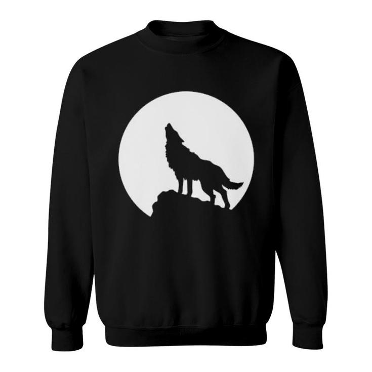 Wolf And The Moon Sweatshirt