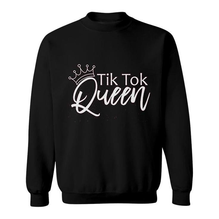 Women Tik Tok Queen Cute Famous Sweatshirt