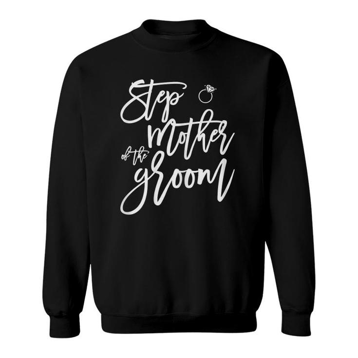 Womens Bridal Party S Stepmother Of The Groom Navy Blue Sweatshirt