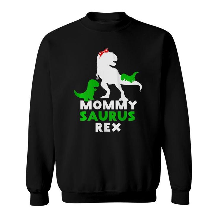 Womens Mommysaurus Rex Dinosaur Mother Sweatshirt