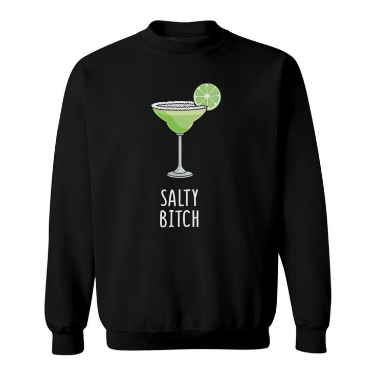 Womens Salty Bitch Cinco De Mayo Margarita Mom Sweatshirt