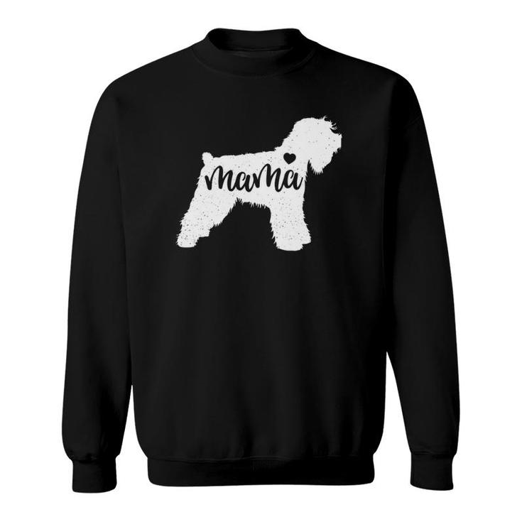 Womens Soft Coated Wheaten Terrier Mama Dog Mothers Day Gift Sweatshirt